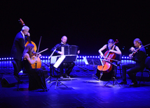 Tango evening of French musicians held at Heydar Aliyev Center. Azerbaijan, Baku, 5 May 2016 